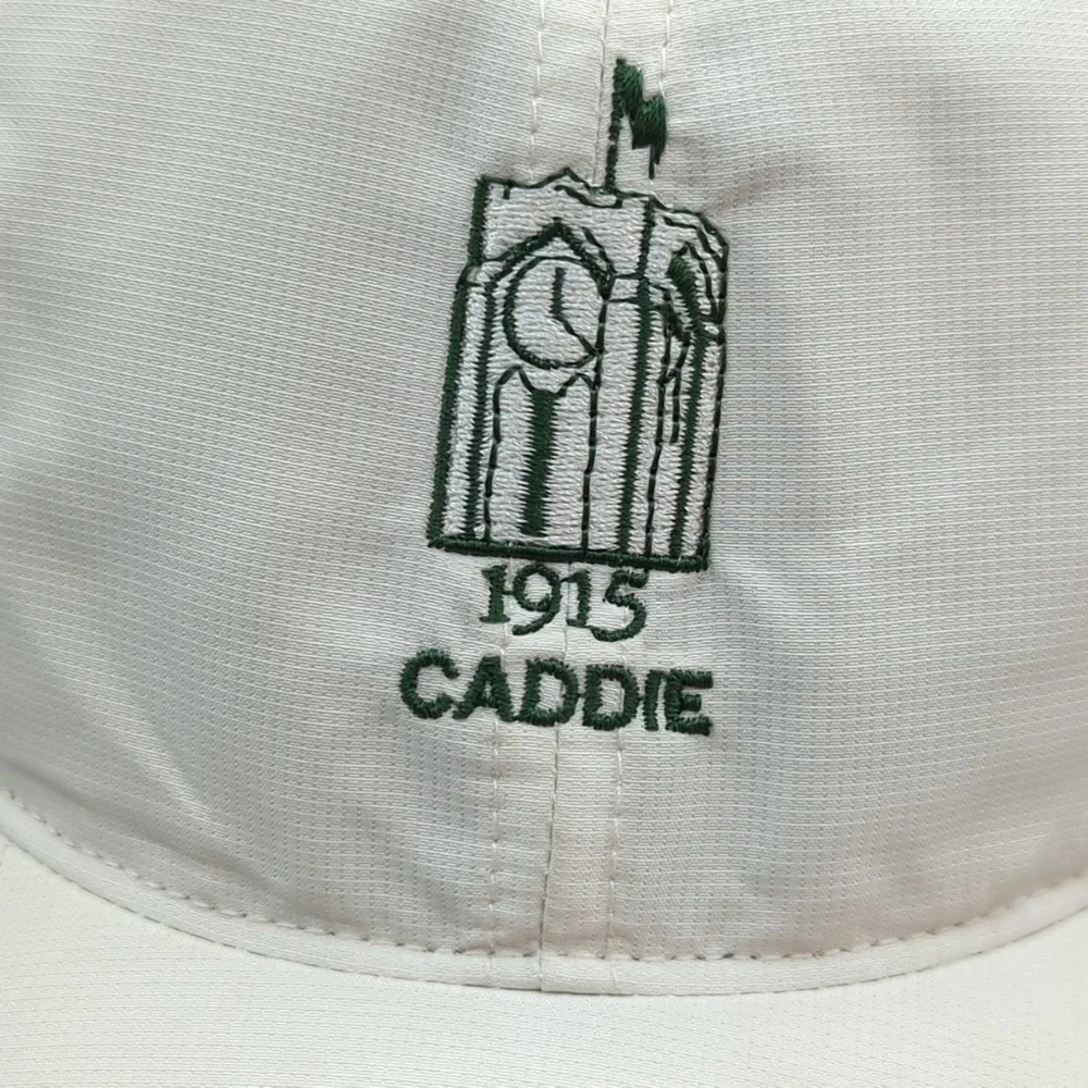 Olympia Fields Country Club Caddie Hat Golf Cap Adidas White Strapback OSFM